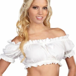 Dreamgirl Tops Peasant Top