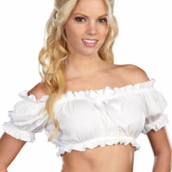 Dreamgirl Tops Peasant Top