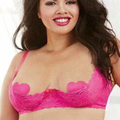 Dreamgirl Plus Size Lace Shelf Bra 26 Dreamgirl Plus Size Lace Shelf Bra