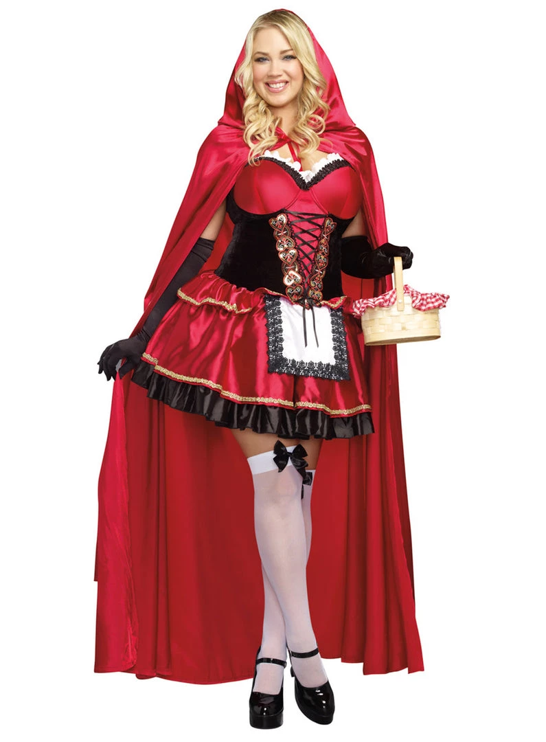 Dreamgirl Plus Size Little Red Costume 3 Dreamgirl Plus Size Little Red Costume