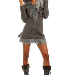 Dreamgirl Sexy Halloween Costumes Cozy Wolf Costume