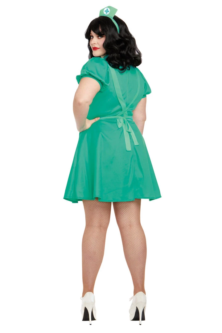 Dreamgirl Plus Size Nursie Costume 2 Dreamgirl Plus Size Nursie Costume