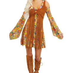 Dreamgirl Sexy Halloween Costumes Pure Hippie Costume
