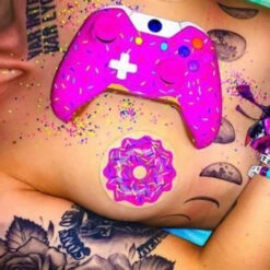 Pastease Pink Icing Donut Sprinkle Pasties