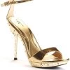 Ellie Shoes Tami Rhinestone High Heel Sandals