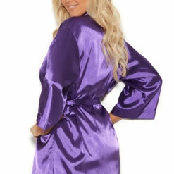 Elegant Moments Plus Size Sexy Satin Robe 15 Elegant Moments Plus Size Sexy Satin Robe