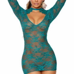 Elegant Moments Lingerie Jade Lace Chemise