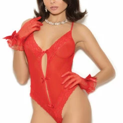 Elegant Moments Red Sweetheart Teddy