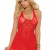 Elegant Moments Lace Halter Chemise