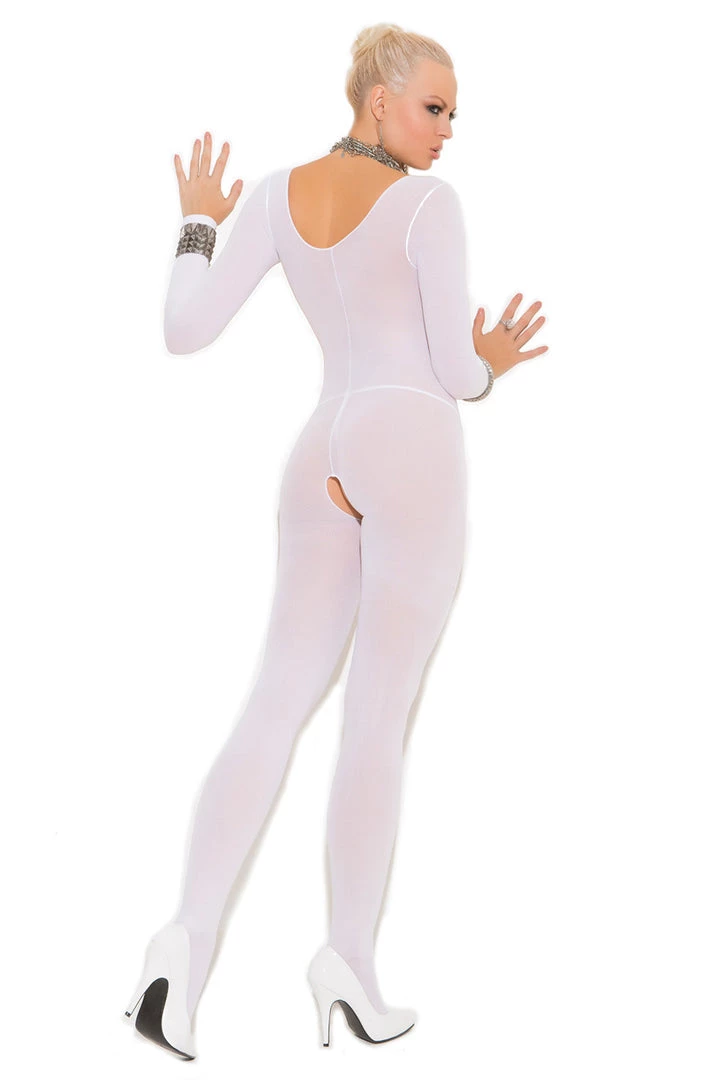 Elegant Moments Long Sleeve Opaque Bodystocking 5 Elegant Moments Long Sleeve Opaque Bodystocking
