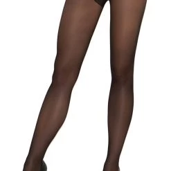 Elegant Moments Hosiery Sheer French Cut Pantyhose
