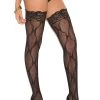 Elegant Moments Ribbon Lace Stockings