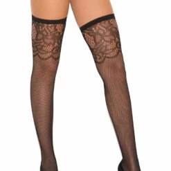 Elegant Moments Plus Size Lingerie Plus Size Scroll And Fishnet Stockings 5 Elegant Moments Plus Size Lingerie Plus Size Scroll And Fishnet Stockings
