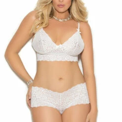 Elegant Moments Plus Size Stretch Lace Cami And Shorts 15 Elegant Moments Plus Size Stretch Lace Cami And Shorts