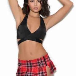 Elegant Moments Pleated Plaid Skirt Clothing 11 Elegant Moments Pleated Plaid Skirt Clothing