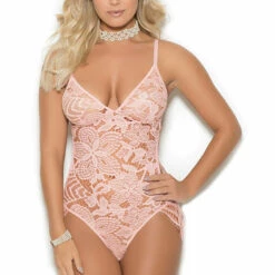 Elegant Moments Lingerie Embroidered Lace Teddy 14 Elegant Moments Lingerie Embroidered Lace Teddy