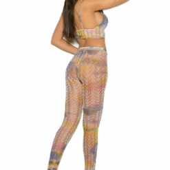 Elegant Moments Pastel Tie Dye Cami And Pants