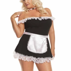 Elegant Moments Plus Size Bow Top Stockings