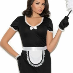 Elegant Moments Sexy Halloween Costumes Flirty French Maid Costume