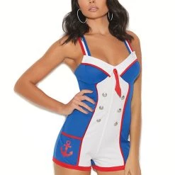 Elegant Moments Sexy Halloween Costumes Sassy Sailor Costume