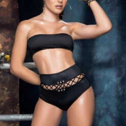 Mapalé Bandeau And High Waisted Short Set Lingerie 7 Mapalé Bandeau And High Waisted Short Set Lingerie