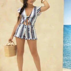 Mapalé Summer Stripes Romper 5 Mapalé Summer Stripes Romper