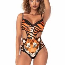 Mapalé Lingerie Tiger Queen Bodysuit