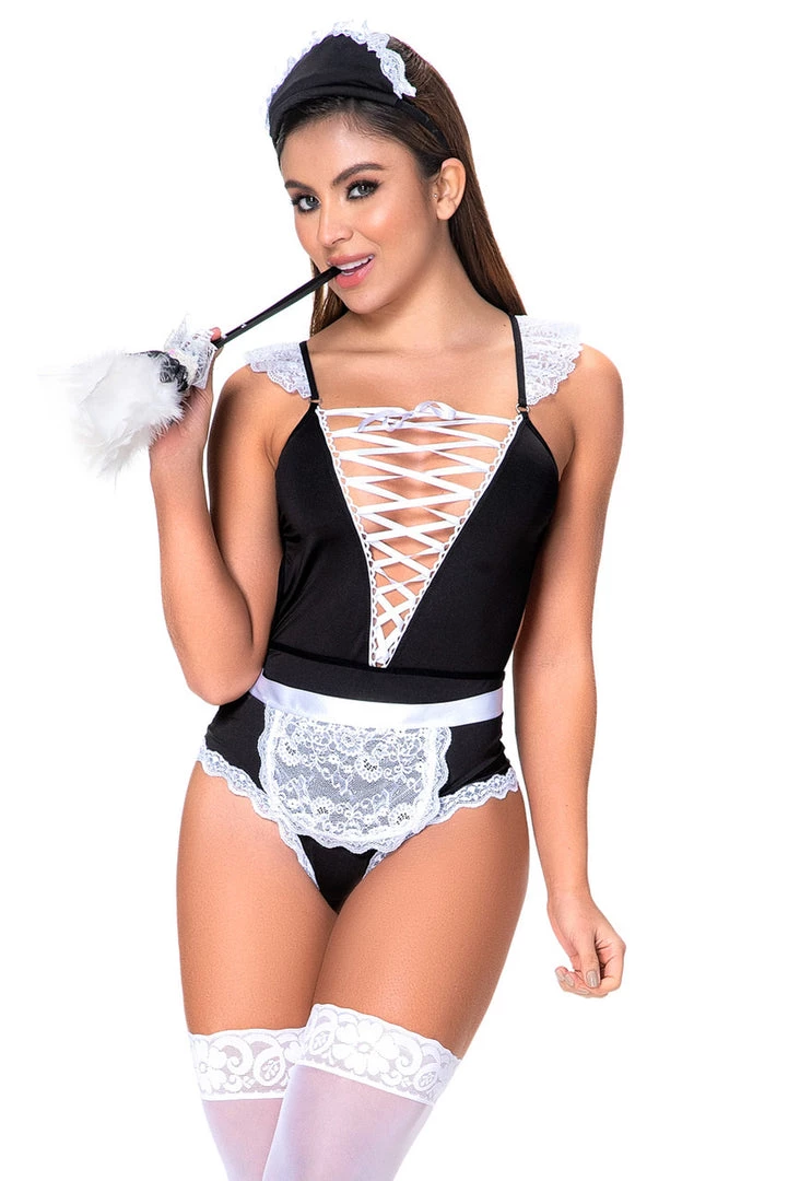 Mapalé Lingerie Mistress Maid Teddy 3 Mapalé Lingerie Mistress Maid Teddy