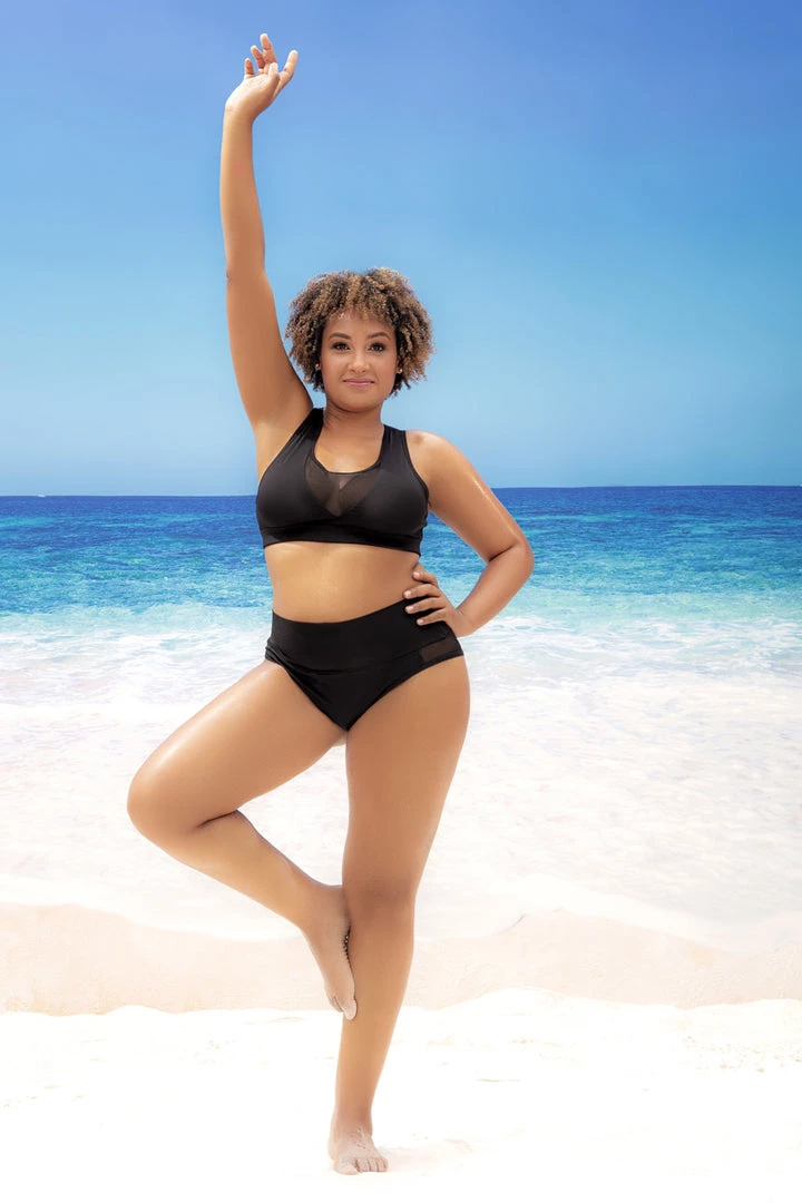 Mapalé Plus Size Sporty Tank Bikini 3 Mapalé Plus Size Sporty Tank Bikini
