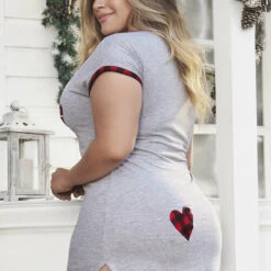 Mapalé Plus Size But First Presents Pajamas
