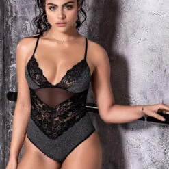 Mapalé Shimmer Teddy Lingerie