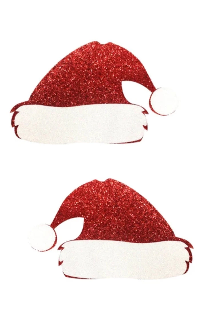 NevaNude Glitter Santa Hat Christmas Nipple Pasties Lingerie 2 NevaNude Glitter Santa Hat Christmas Nipple Pasties Lingerie