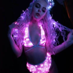 J. Valentine Light Up Sequin Top