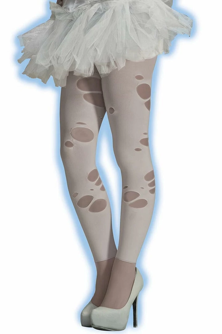 Forum Novelties Ghostly Tattered Leggings 2 Forum Novelties Ghostly Tattered Leggings