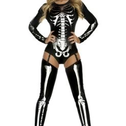 Forplay Snazzy Skeleton Costume