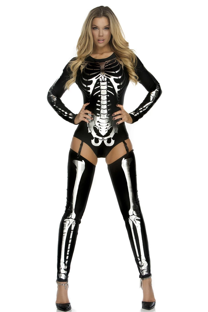 Forplay Snazzy Skeleton Costume 4 Forplay Snazzy Skeleton Costume