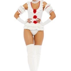 Forplay Let's Play A Game Movie Clown Costume Sexy Halloween Costumes 5 Forplay Let's Play A Game Movie Clown Costume Sexy Halloween Costumes