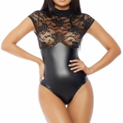 Forplay Dark Desire Teddy Lingerie