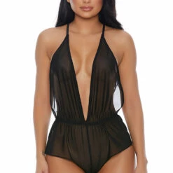 Forplay Sheer Intentions Romper 5 Forplay Sheer Intentions Romper