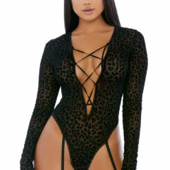 Forplay Lingerie Lustful Feline Teddy