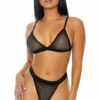 Forplay Dancing Diamonds Bra Set Lingerie