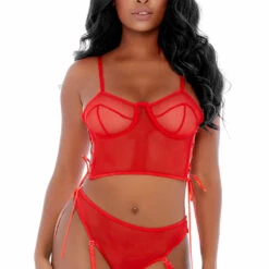 Forplay Ring Me Up Bustier Set
