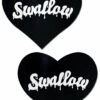 Pastease "Swallow" Hearts Nipple Pasties