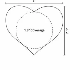 GE Apparel Black And White Checkered Heart Nipple Pasties
