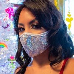 J. Valentine Accessories Sequin Face Mask 10 J. Valentine Accessories Sequin Face Mask