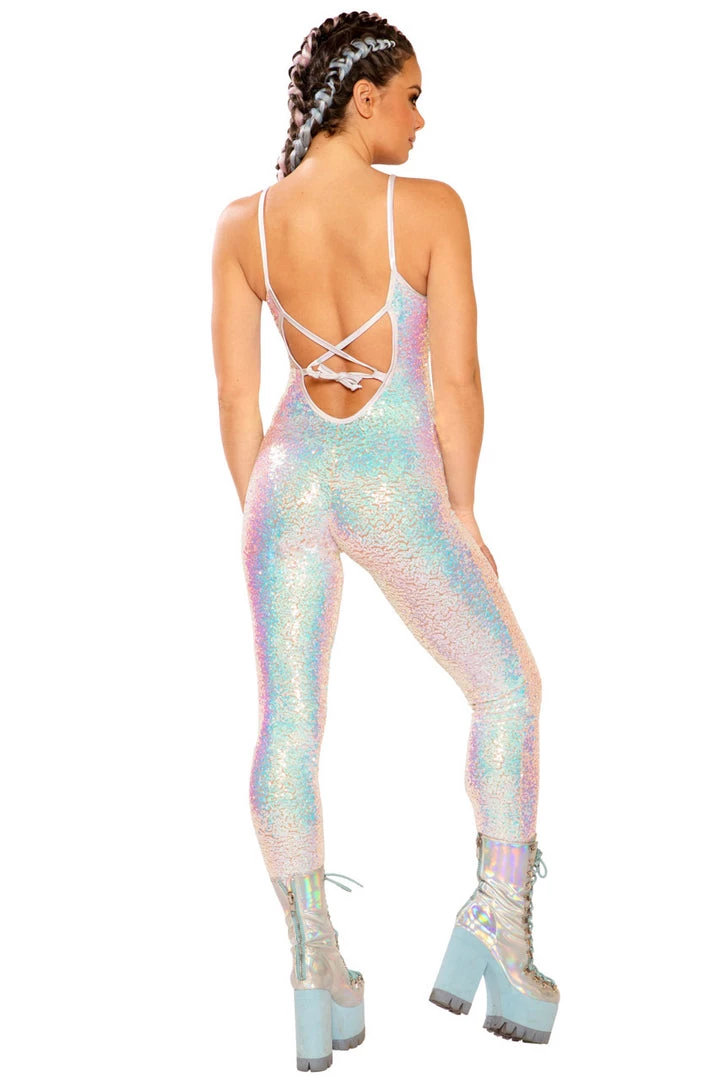 J. Valentine Metallic Sequin Catsuit 2 J. Valentine Metallic Sequin Catsuit