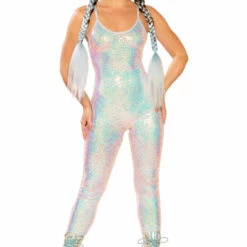 J. Valentine Metallic Sequin Catsuit 11 J. Valentine Metallic Sequin Catsuit
