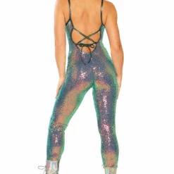 J. Valentine Metallic Sequin Catsuit 13 J. Valentine Metallic Sequin Catsuit
