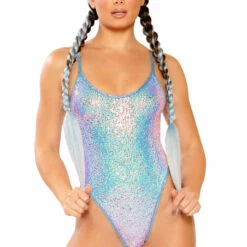 J. Valentine Clothing Metallic Sequin Bodysuit 11 J. Valentine Clothing Metallic Sequin Bodysuit
