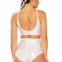 J. Valentine Clothing Metallic Spaghetti Tank